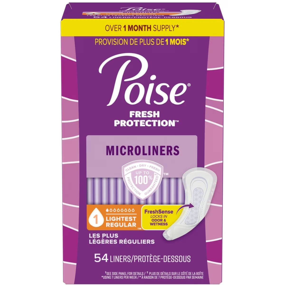 Protège-dessous micro quotidiens, protège-dessous d’incontinence, absorption la plus légère à 1 goutte, réguliers