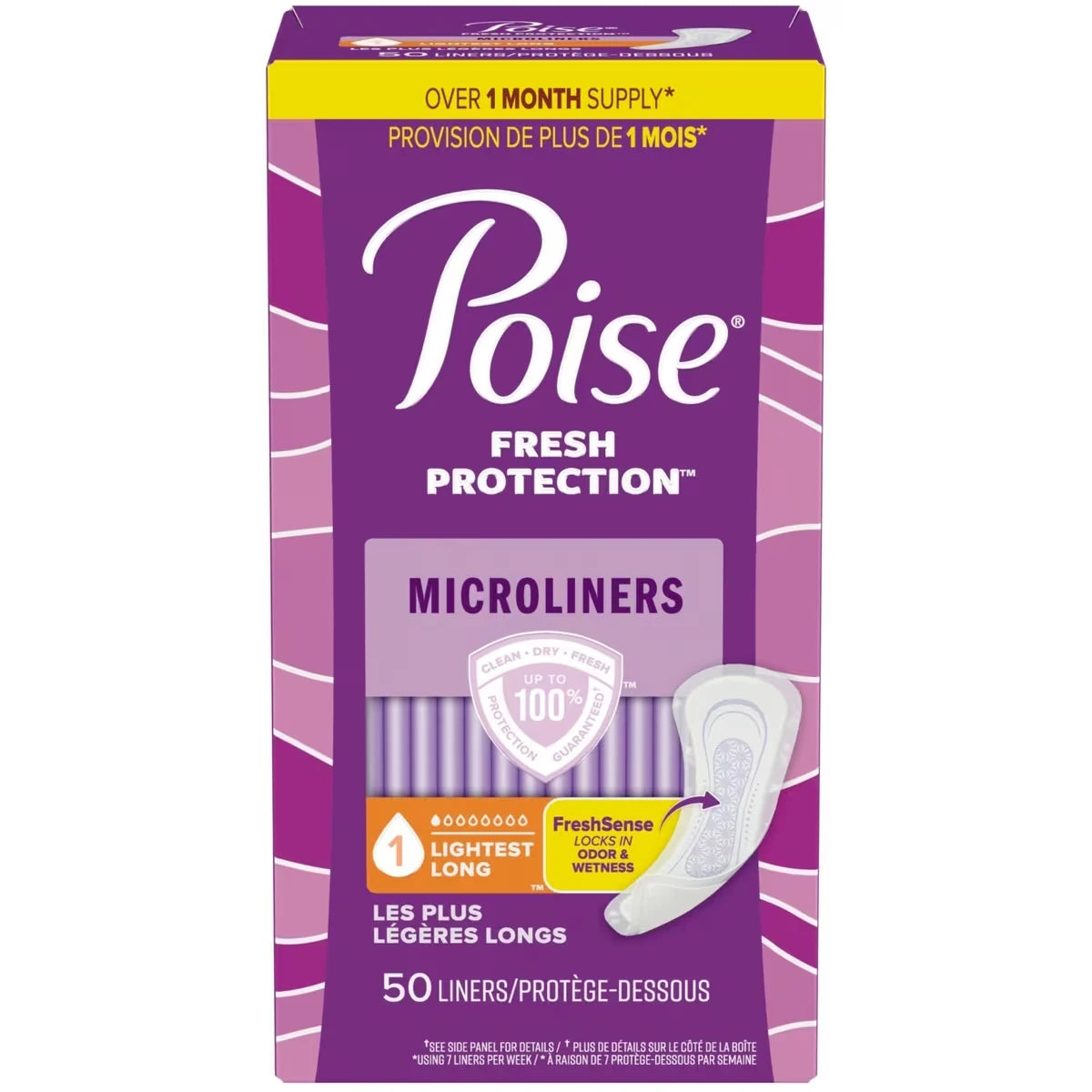 Protège-dessous micro quotidiens, protège-dessous d’incontinence, absorption la plus légère à 1 goutte, longues