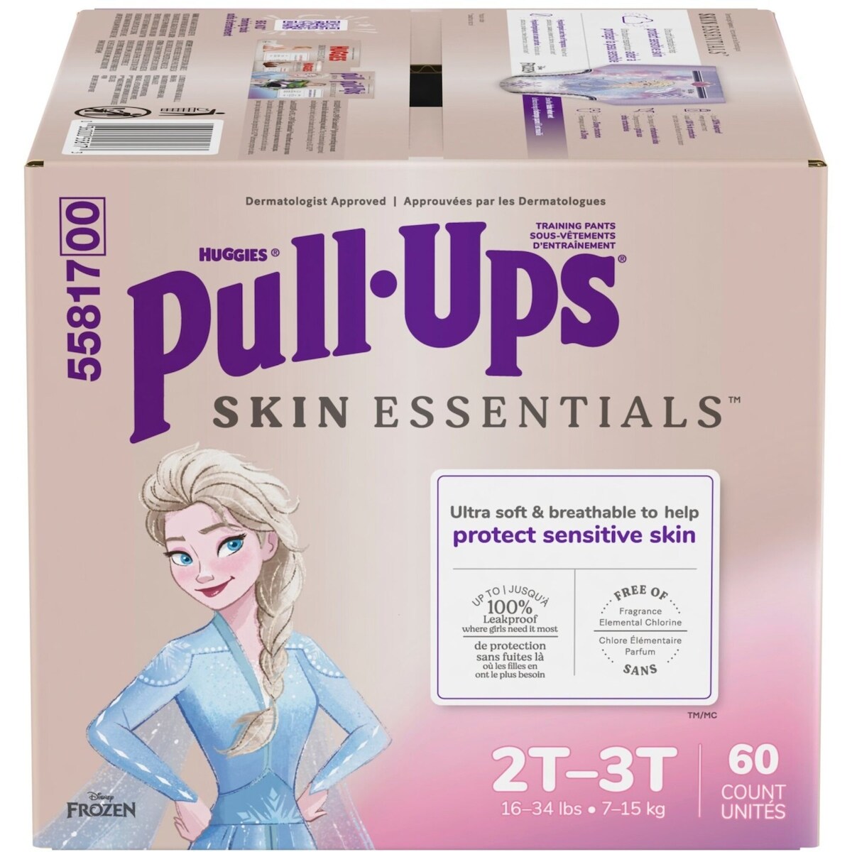 Sous-vêtements d’entraînement  Skin Essentials pour filles, 2T-3T (7 à 15 kg [16 à 34 lb])