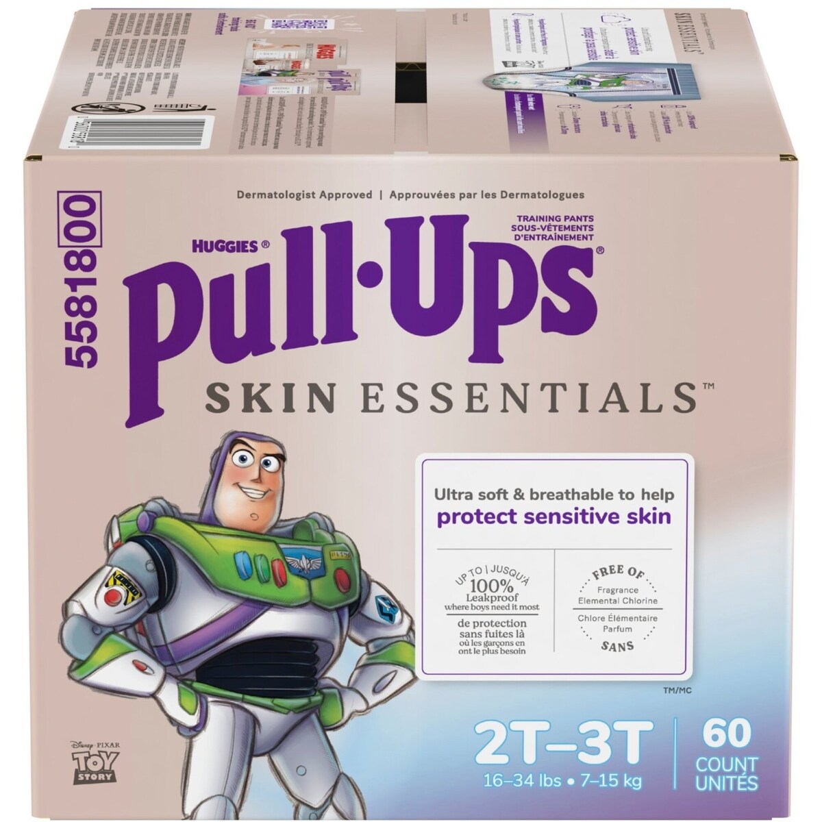Sous-vêtements d’entraînement  Skin Essentials pour garçons, 2T-3T (7 à 15 kg [16 à 34 lb])