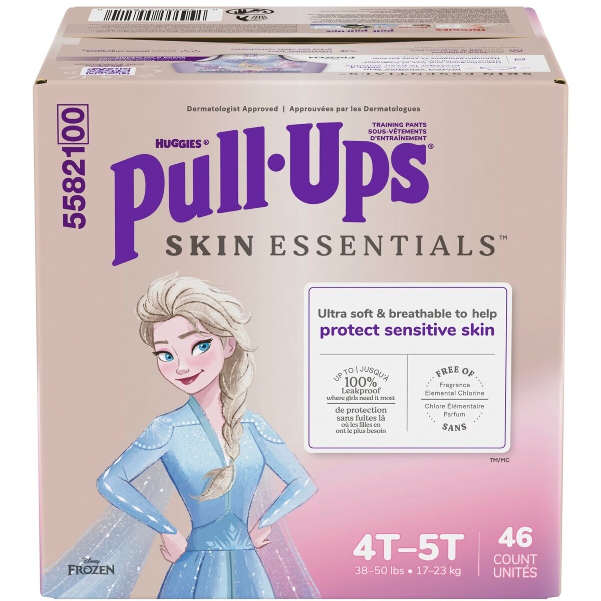 Sous-vêtements d’entraînement  Skin Essentials pour filles, 4T-5T (17 à 23 kg [38 à 50 lb])