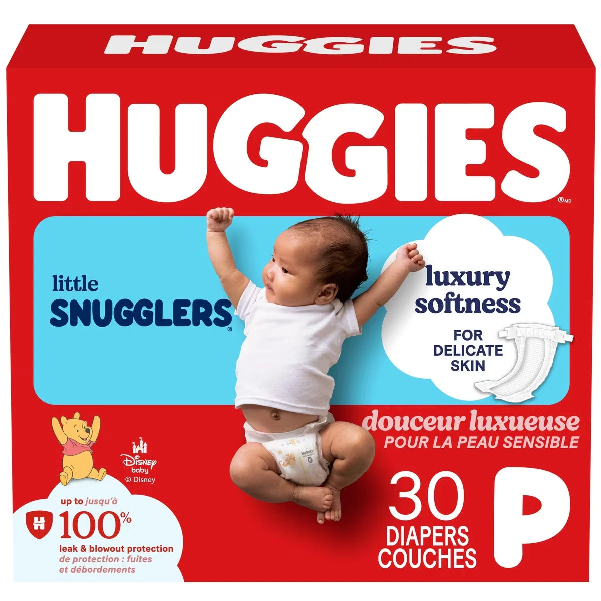 Couches pour bébés Little Snugglers, taille Prématurés