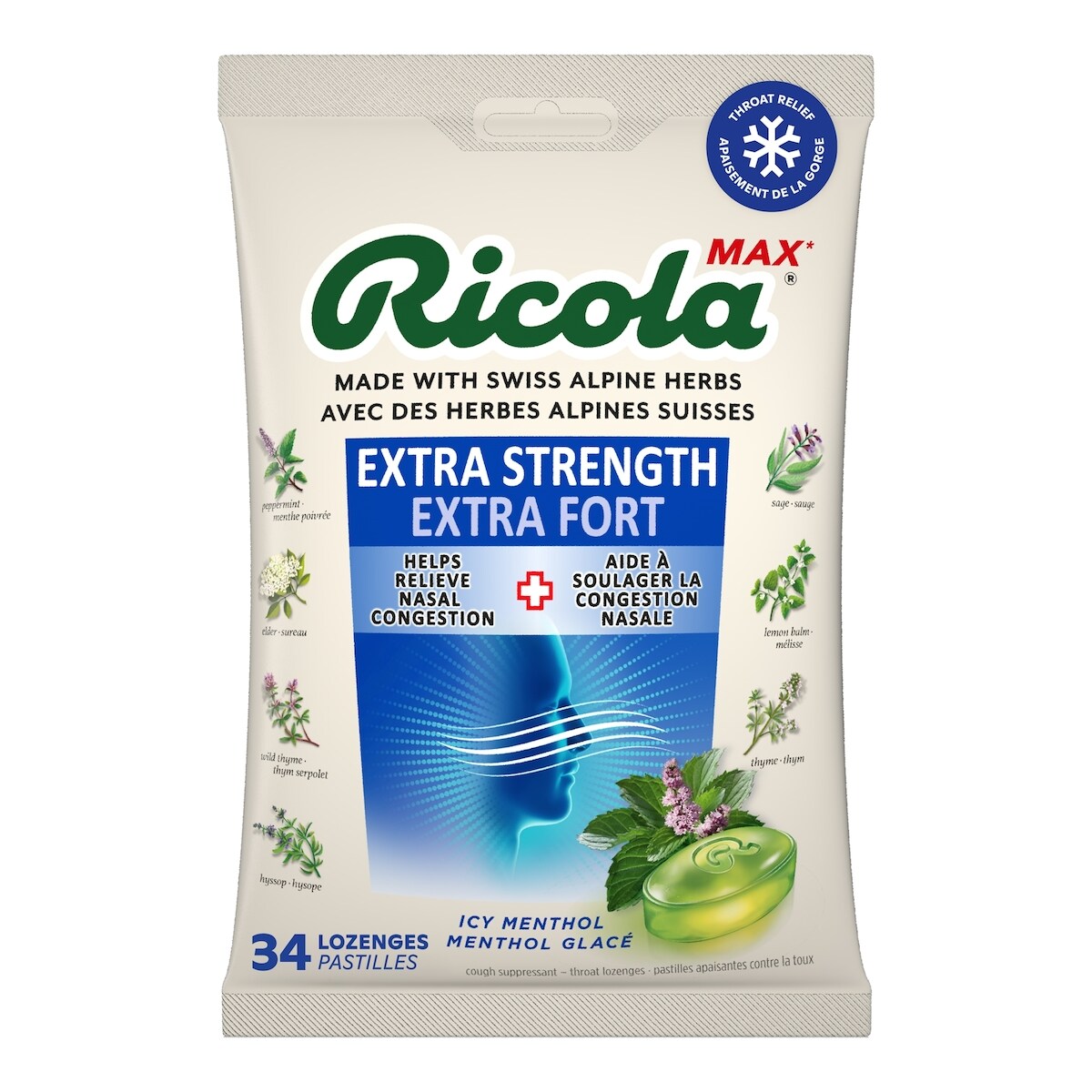 Extra Fort Menthol Glace