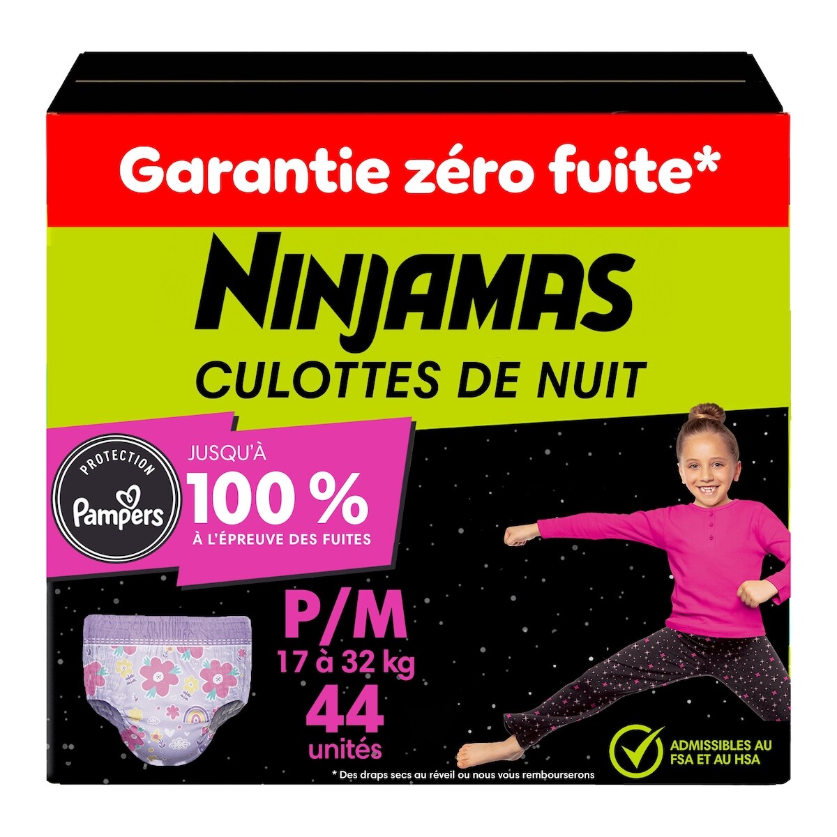 PAMPER DIAPER NINJAMAS SG S7