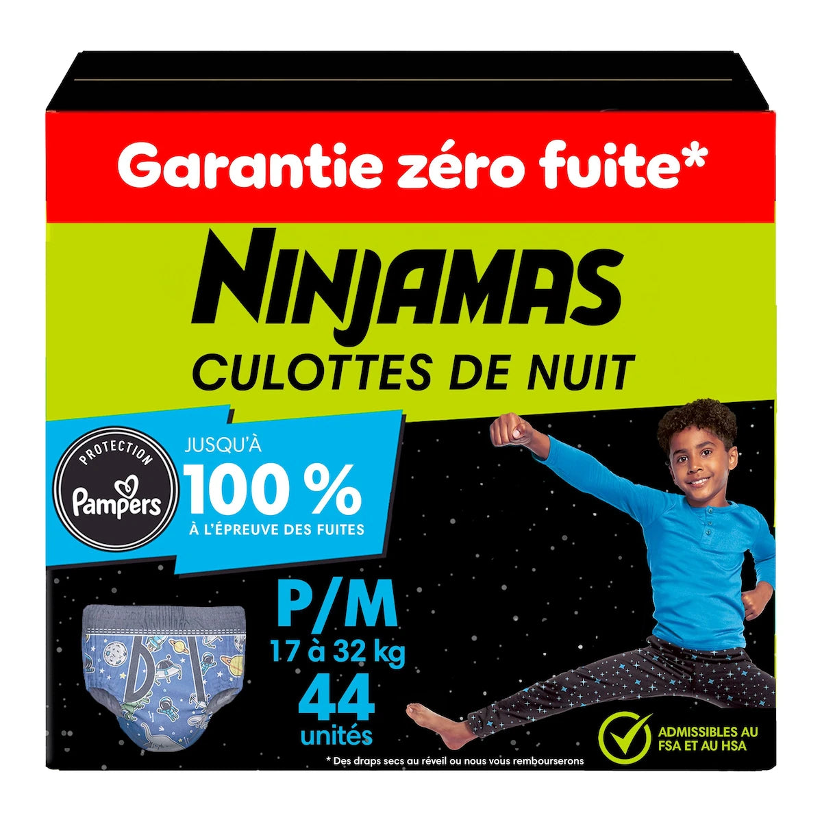 PAMPER DIAPER NINJAMAS SB S7