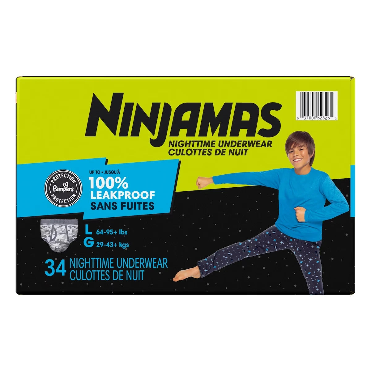 PAMPER DIAPER NINJAMAS SB S8