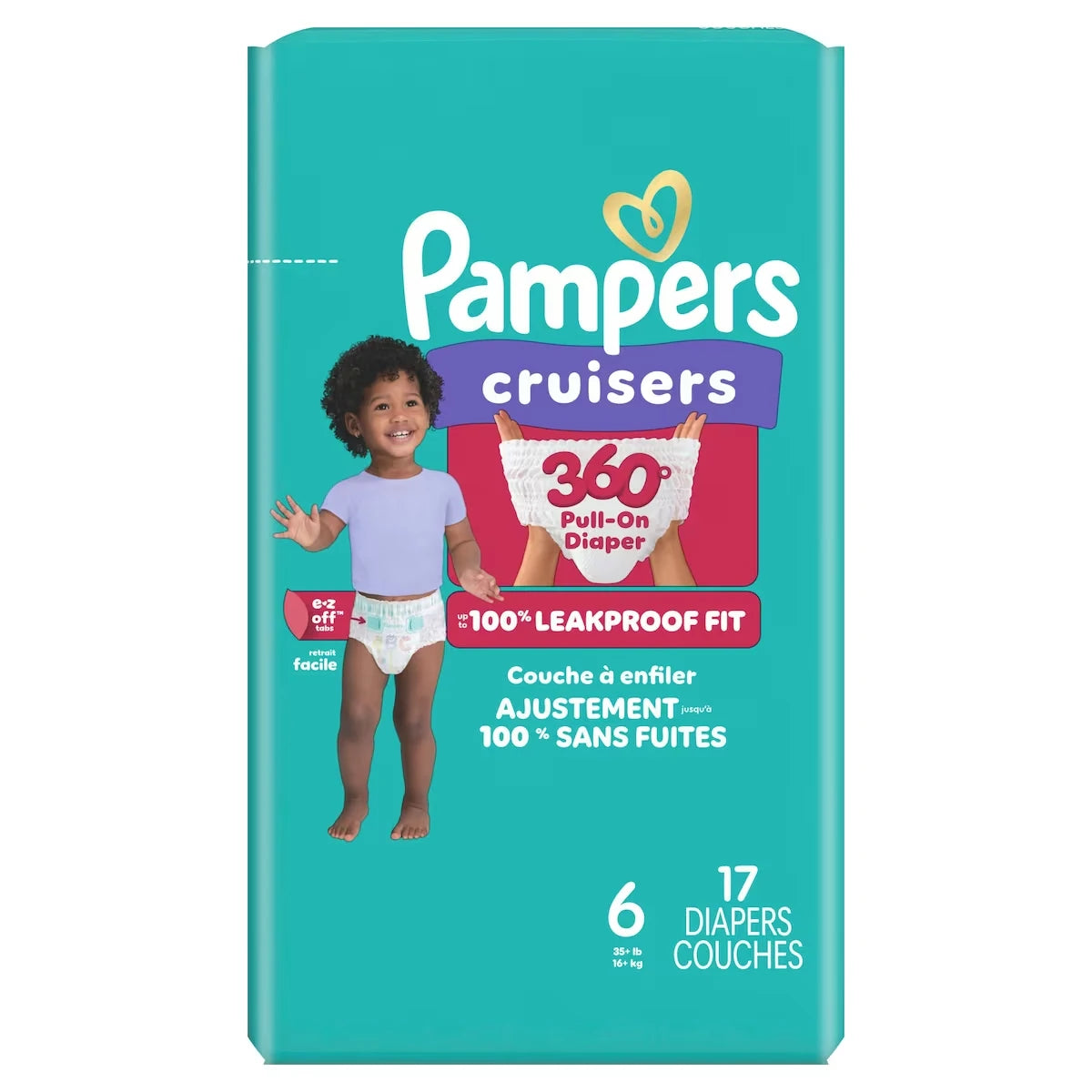 PAMPERS Cruis 360 TAILL6 JUMBO 4/17 U