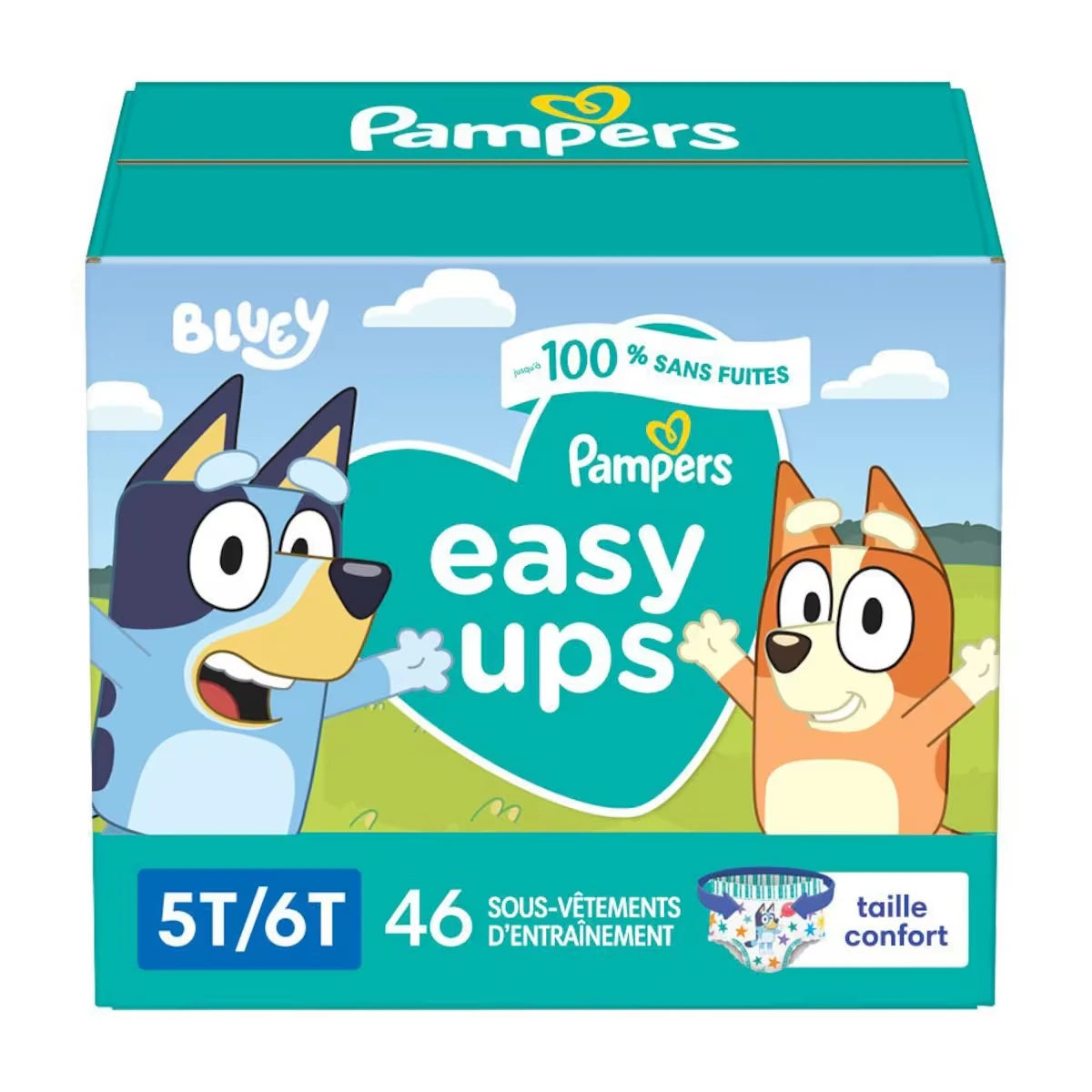 Easy Ups – 5T6T Format Super Pour Garcon – 1/46 COUCHES