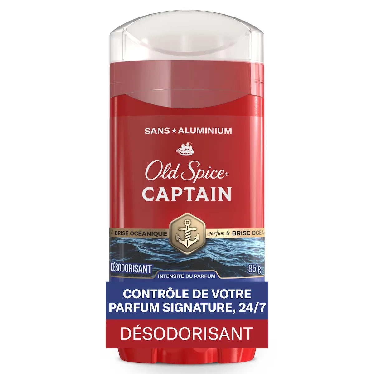 Désodorisant Red Collection pour hommes, parfum Captain, 85 g