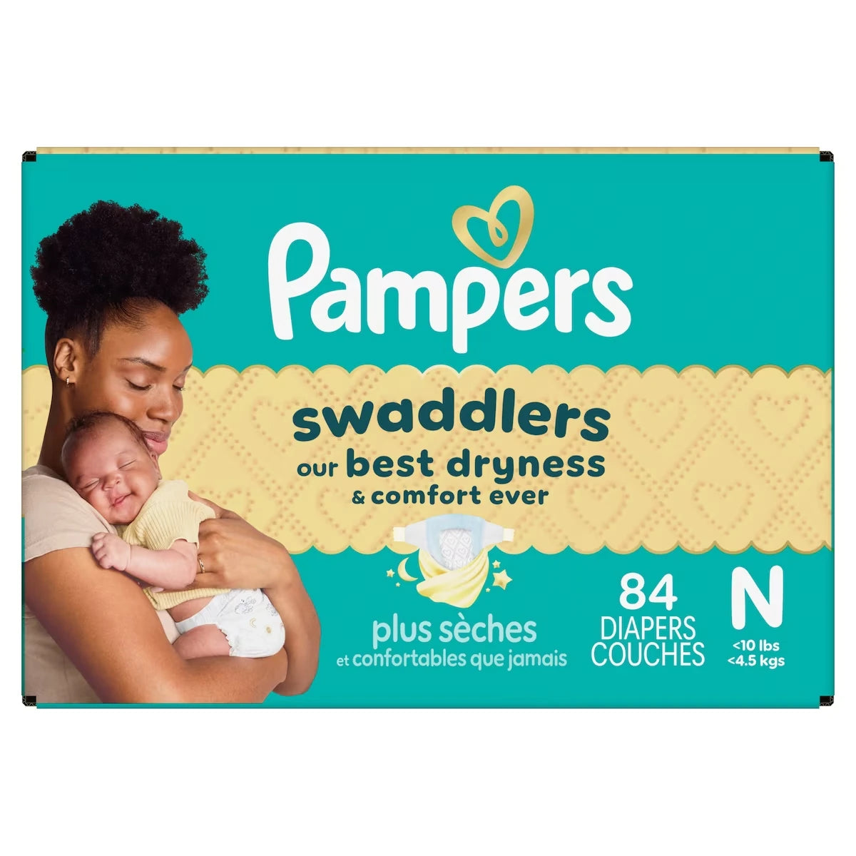 Couches Swaddlers pour nouveau-nés, taille N