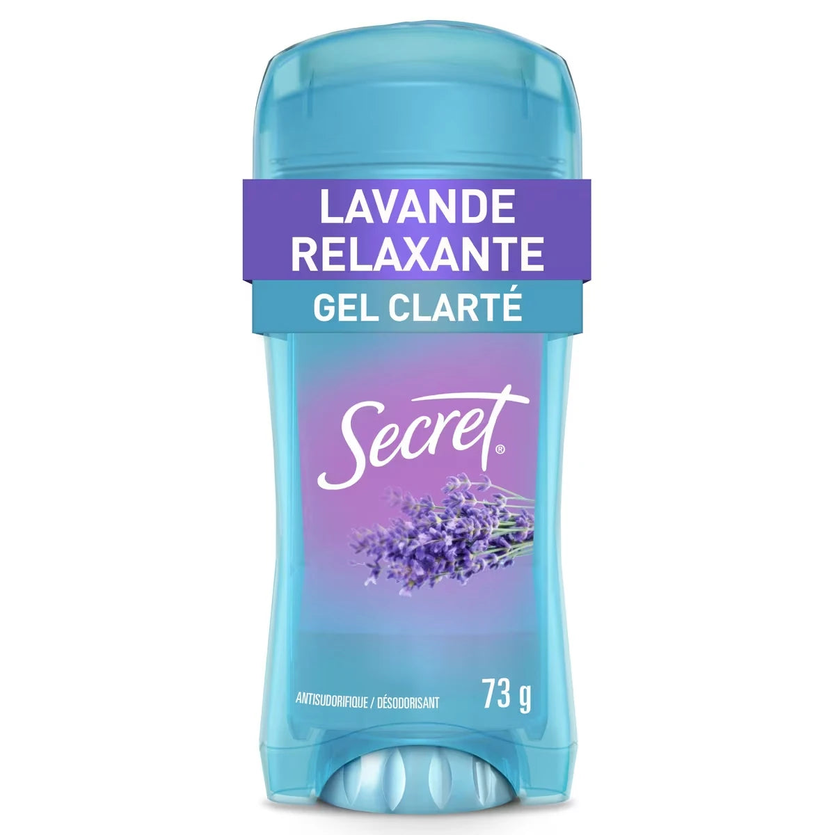 Antisudorifique et désodorisant gel clarté, parfum Lavande, 73 g
