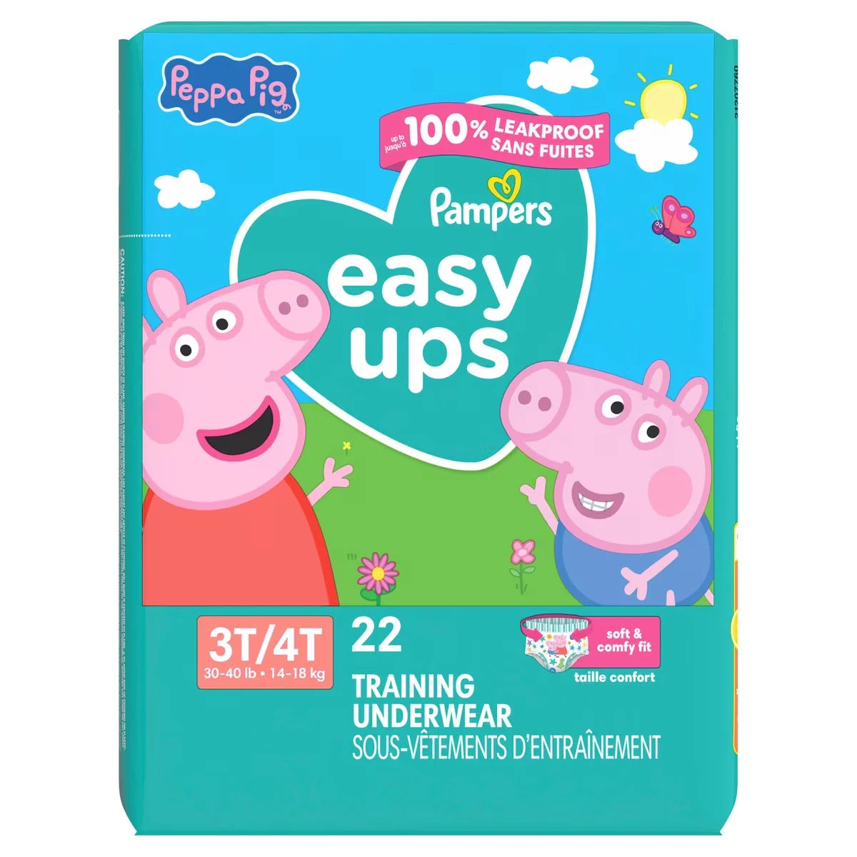 PAMPERS EASYUP 3T4T JMB FILLES
