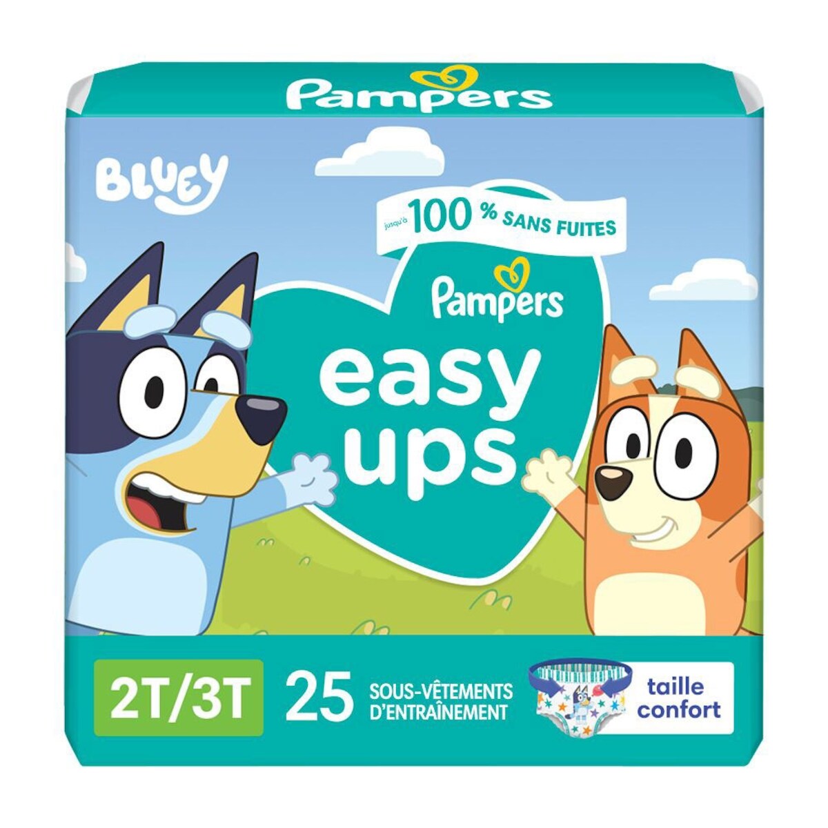 PAMPERS EASYUP 2T3T JMBO GARCN