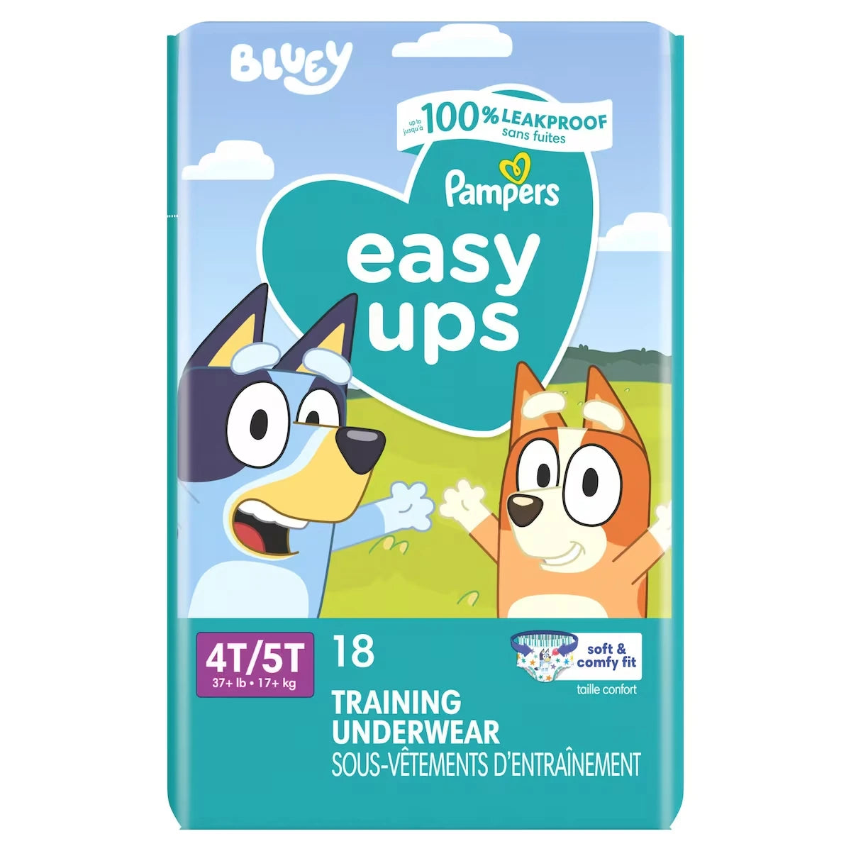 Easy Ups Sous-vêtements d’entraînement garçons Taille 6 4T-5T