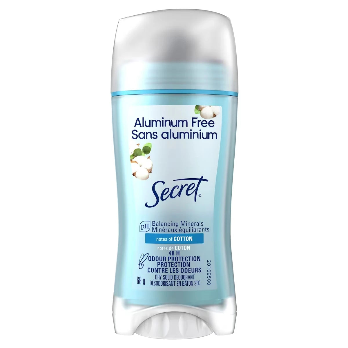 Desodorisant sans aluminium Coton