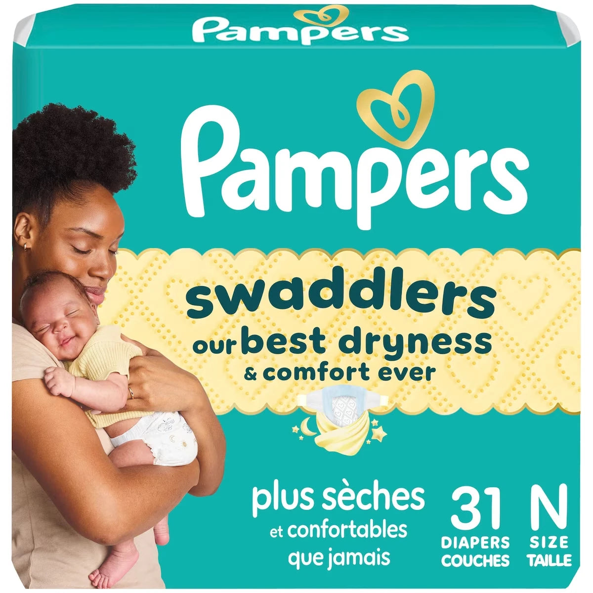 Swaddlers – Taille 0 – Format Jumbo – 4