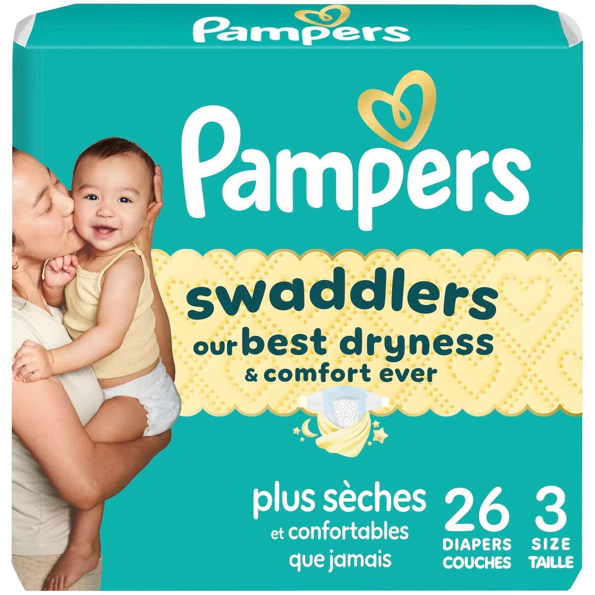 Swaddlers – Taille 3 – Format Jumbo – 4