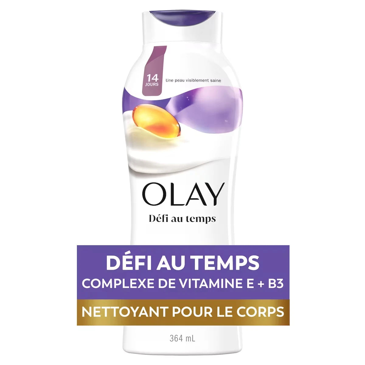 Nettoyant pour le corps Défi au temps avec vitamine E, 364 mL