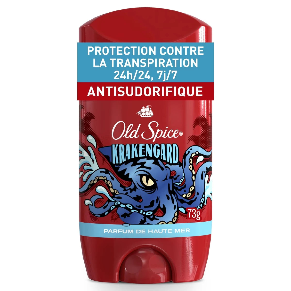 Antisudorifique et désodorisant collection Sauvage, parfum Krakengard, 73g