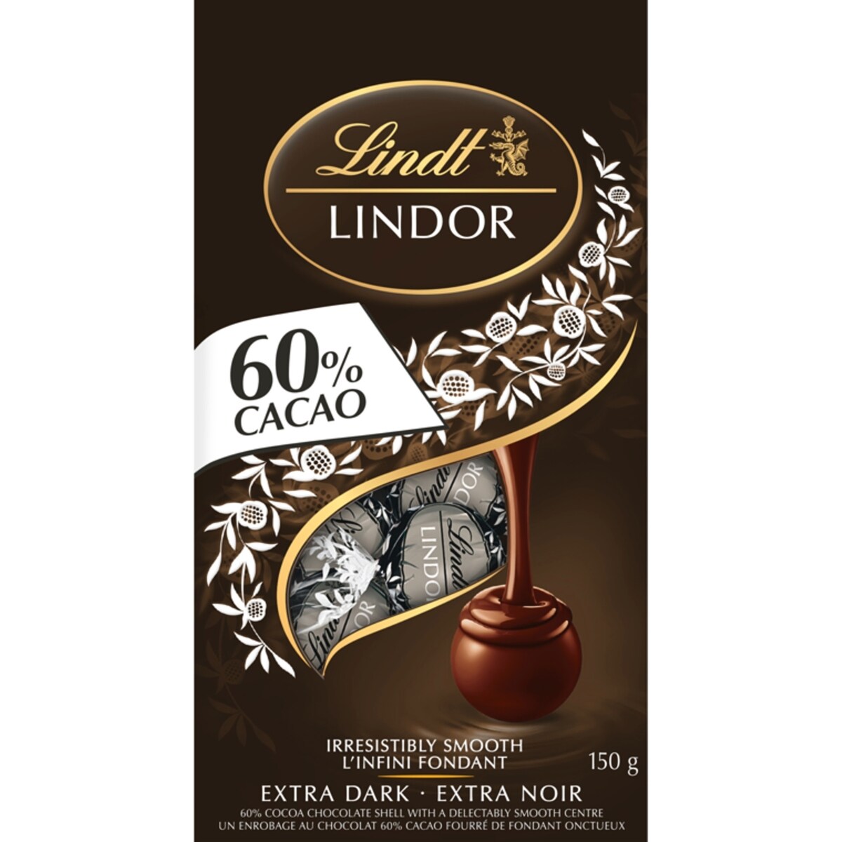Un Enrobage Au Chocolat 60% Cacao Fourré De Fondant Onctueux Extra Noir
