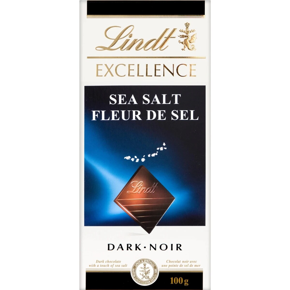Chocolat noir EXCELLENCE Fleur de sel  – Barre (100 g)