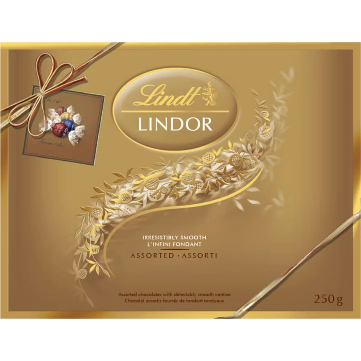 Truffes LINDOR Prestige au chocolat assorti de – Boîte-cadeau (250 g)