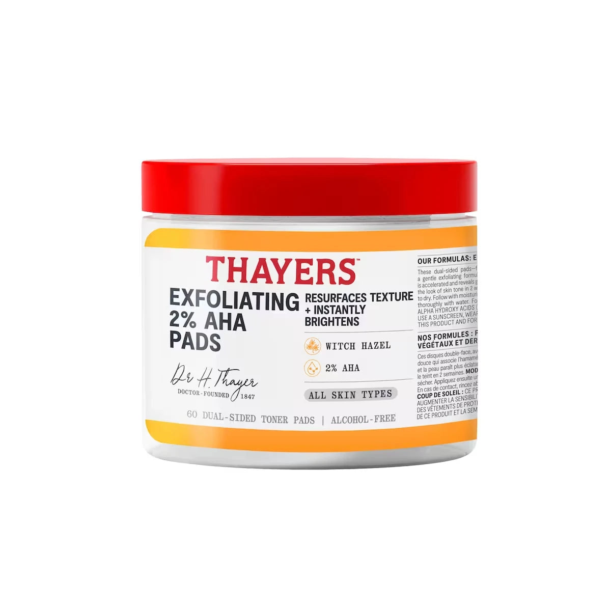 AHA Exfoliating Toner Pads 60 Pads