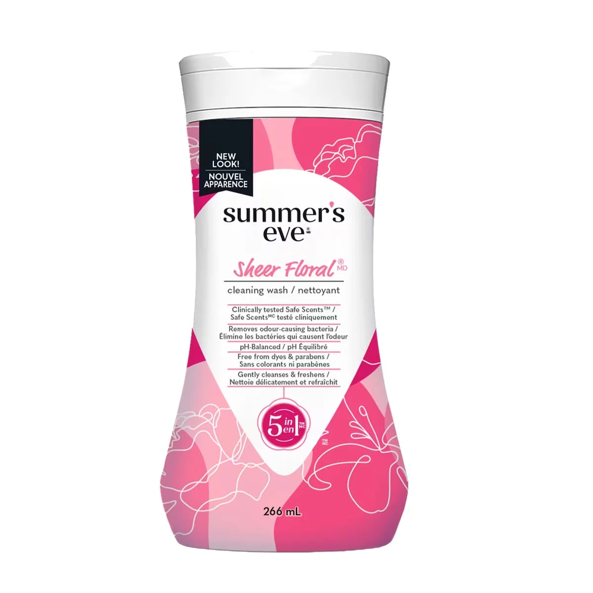 5 in 1 Sheer Floral Nettoyant