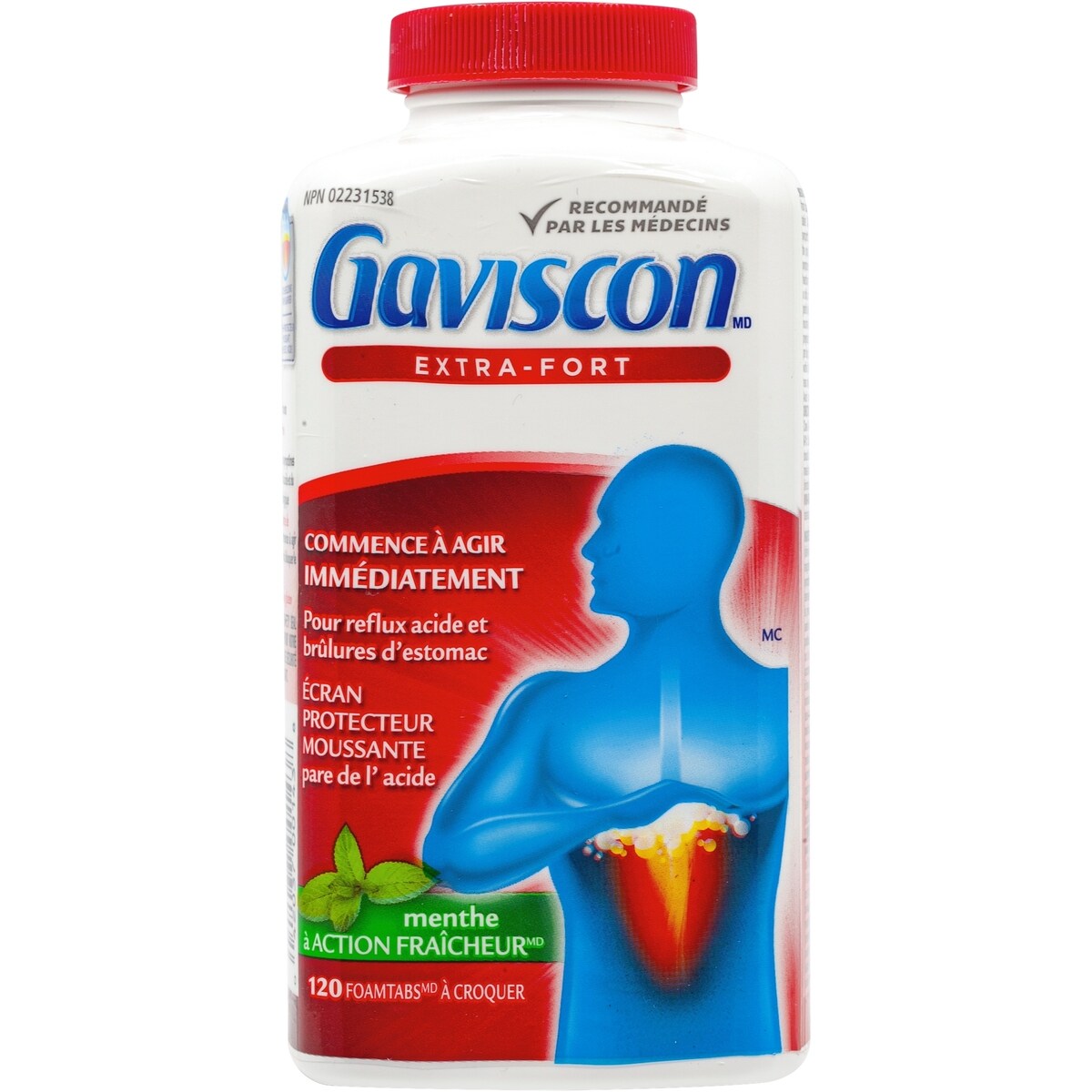 Extra-Fort Foamtabs A Croquer menthe à Action Fraicheur