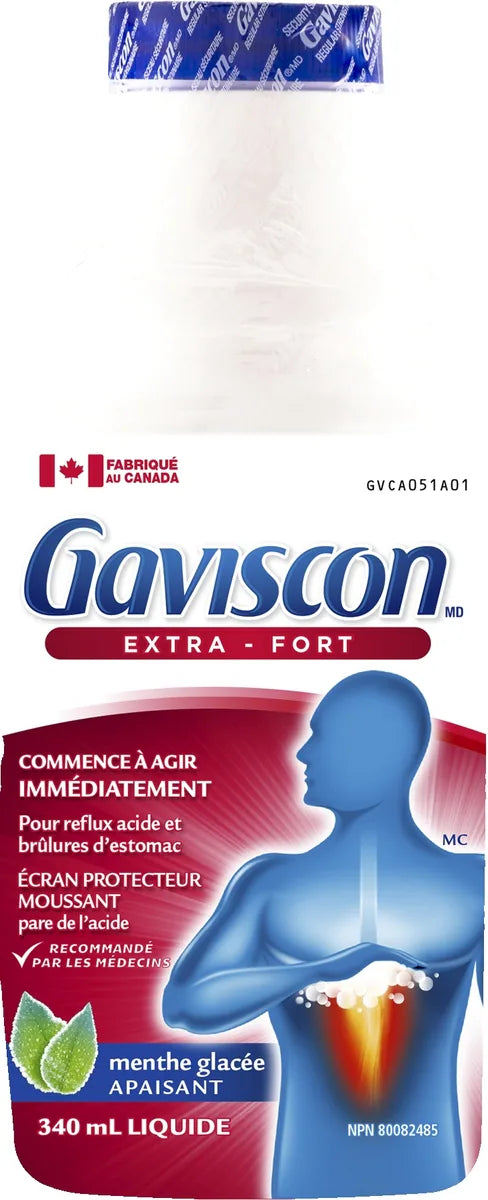 Extra-Fort Liquide Menthe Glacée Apaisant