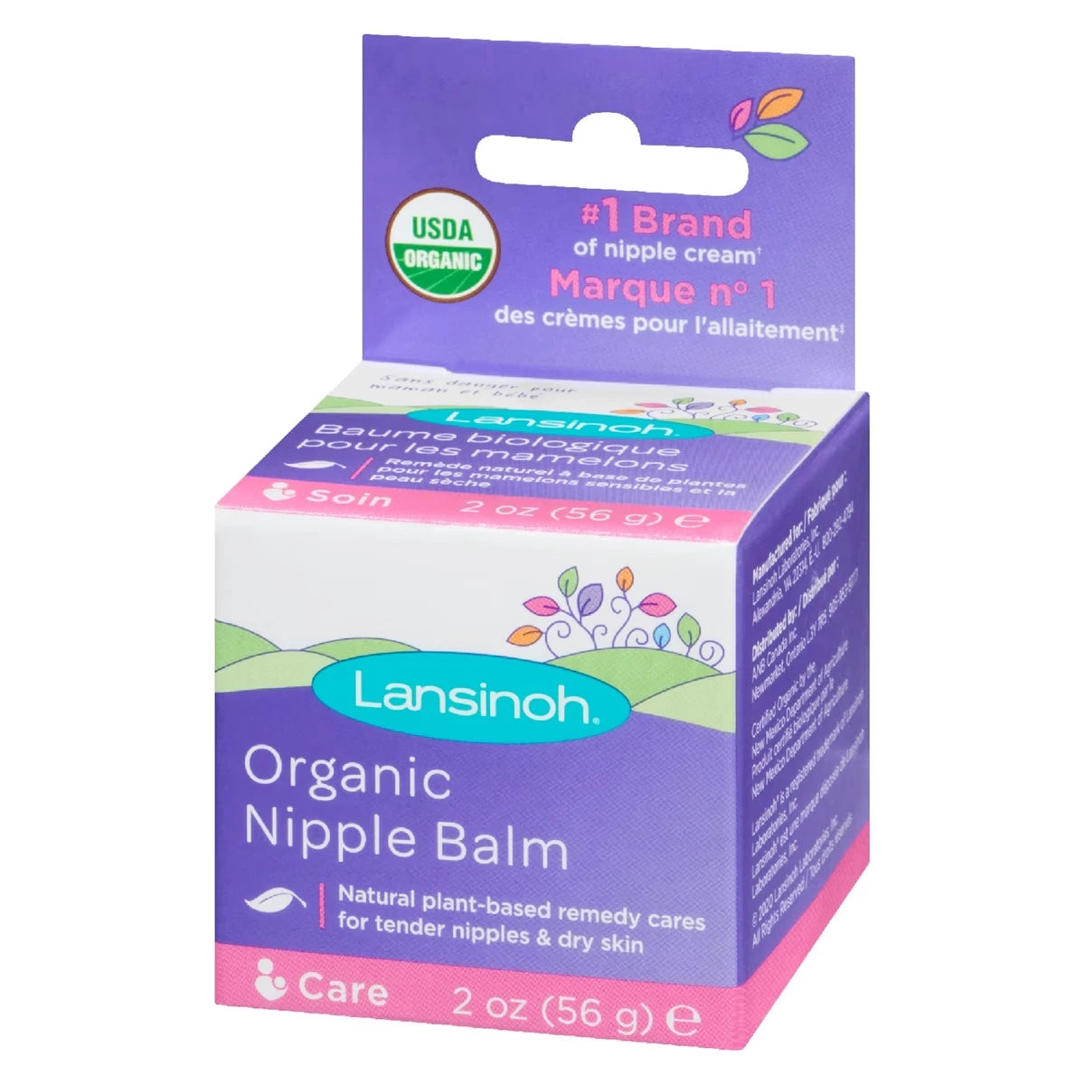 Baume biologique pour les mamelons