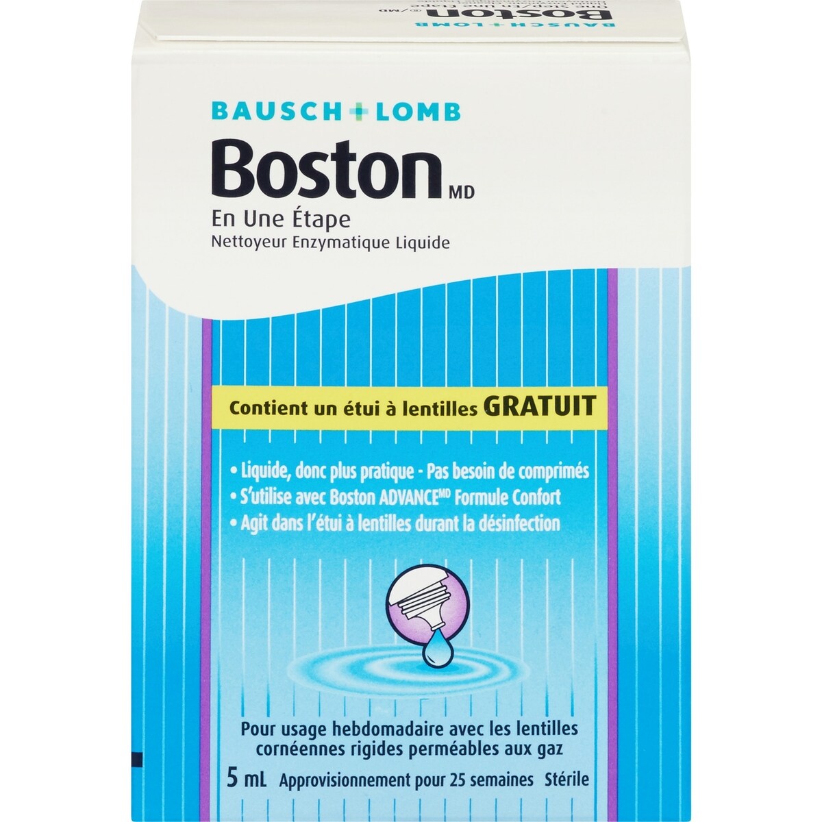 Nettoyeur enzymatique liquide en une étape