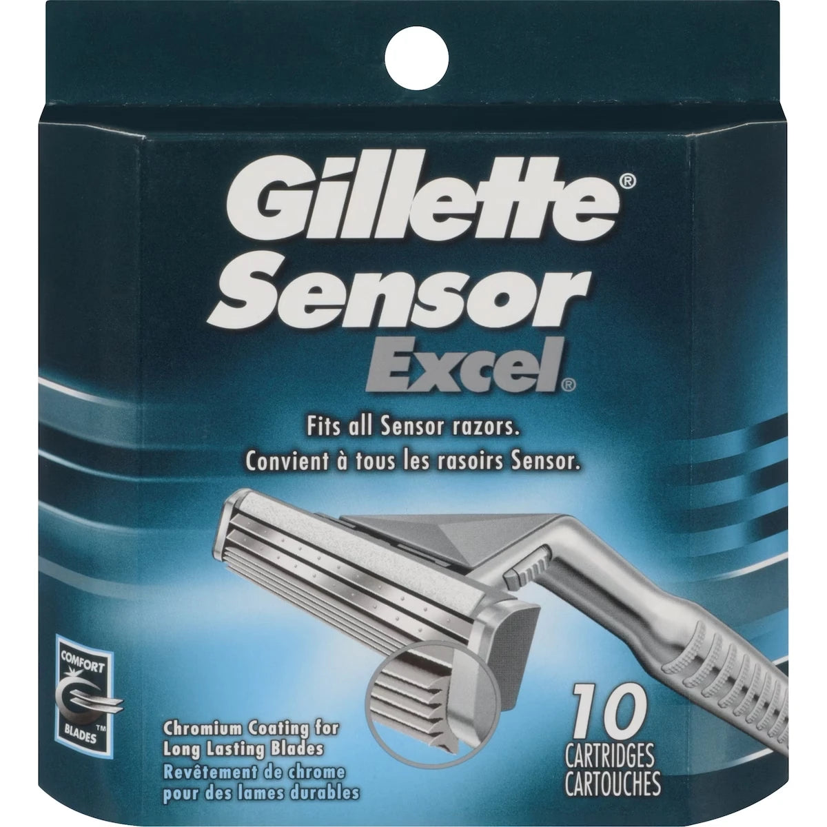 Lames de rasoir Sensor Excel pour hommes, 10 cartouches