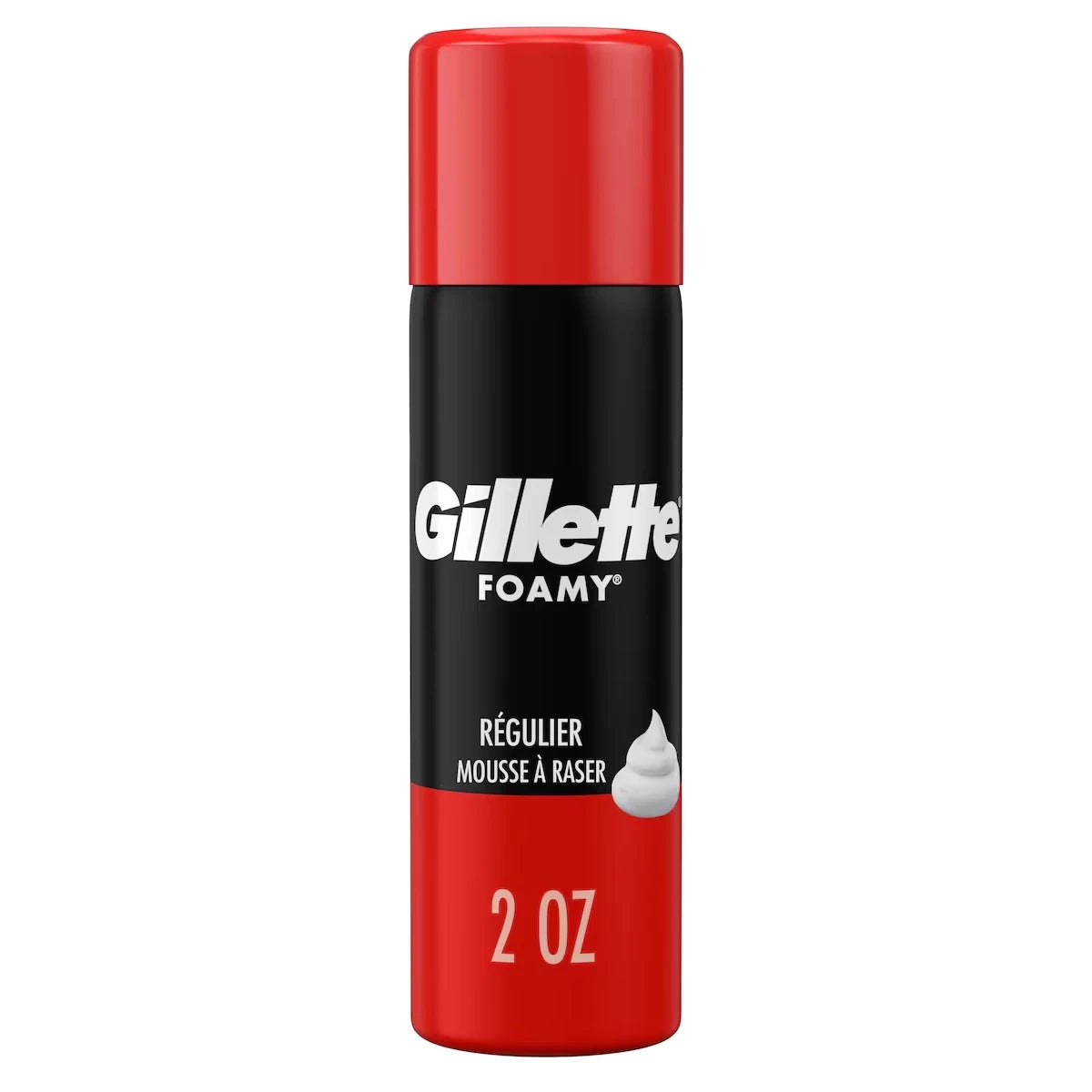 Mousse à raser pour hommes Foamy originale, parfum Original, 60 mL (2 oz)