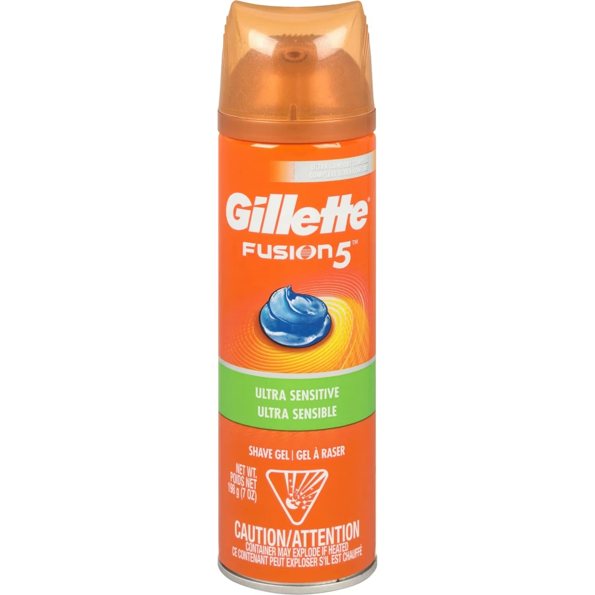 Gel à raser Fusion5 Ultra sensible, 198 g