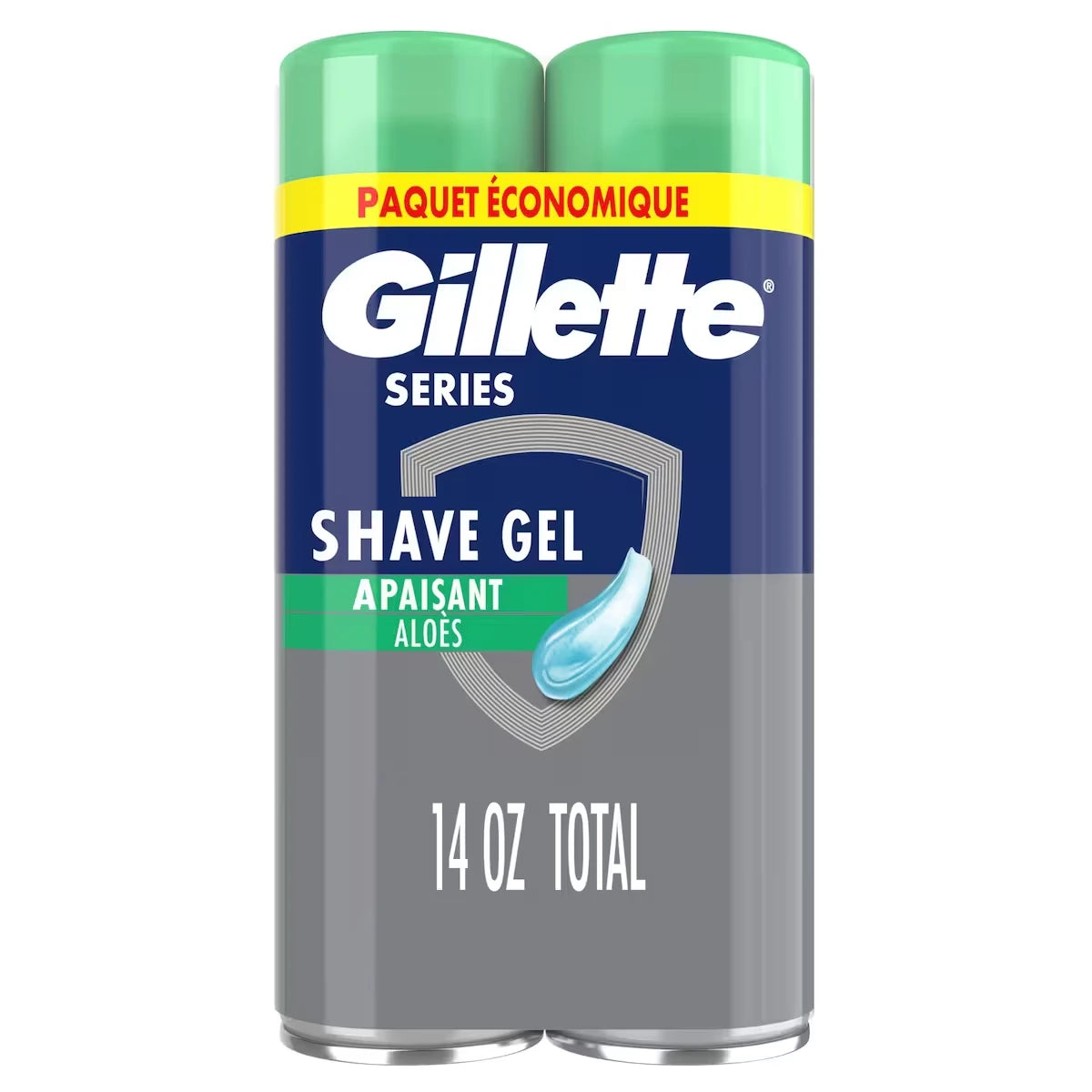 Gel à raser Series Sensible, paquet jumelé, 14 oz