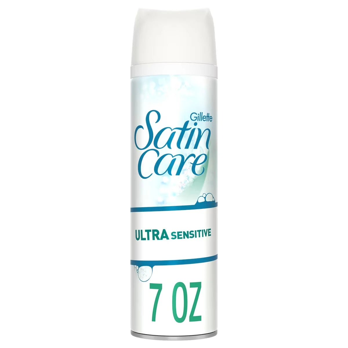 Gel à raser Gillette Satin Care Ultra sensible pour femmes,