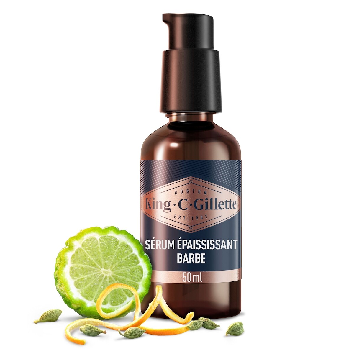 Épaississant pour la barbe King C. enrichi de caféine et du parfum emblématique de King C., 50 ml (1,7 oz)