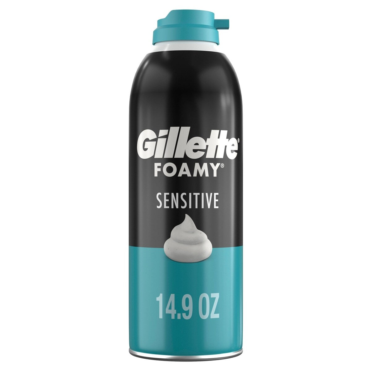 Mousse à raser pour hommes Foamy Peau sensible, 507&nbsp;g (14,9&nbsp;oz)