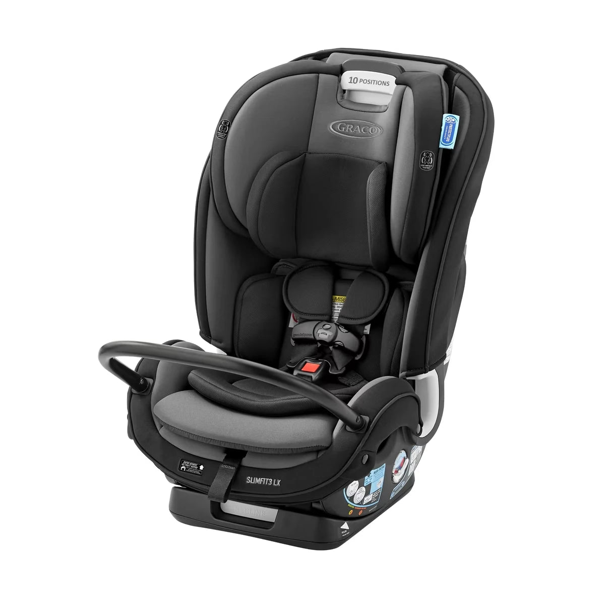 SlimFit3  LX Siège d'auto 3-en-1 avec barre anti-rebond
