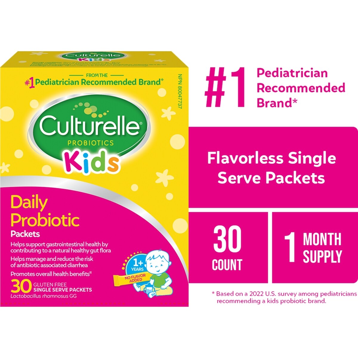 Enfants supplément de probiotiques quotidien sachet individuels
