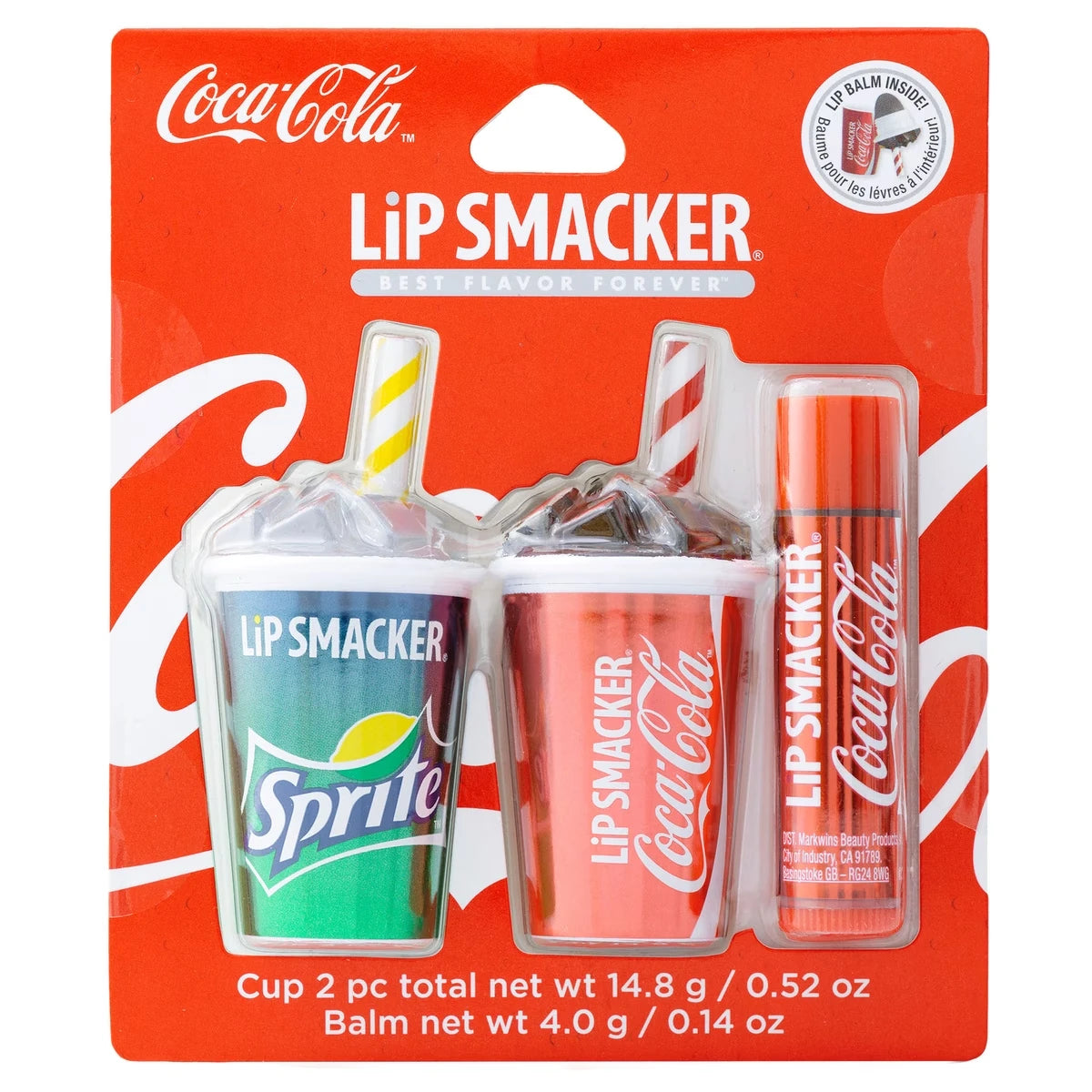 3pk Beverage Cup+Lb-Coke/Cherry Coke