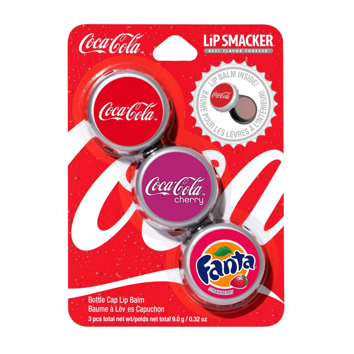 Coke Bottle Cap Balm Trio