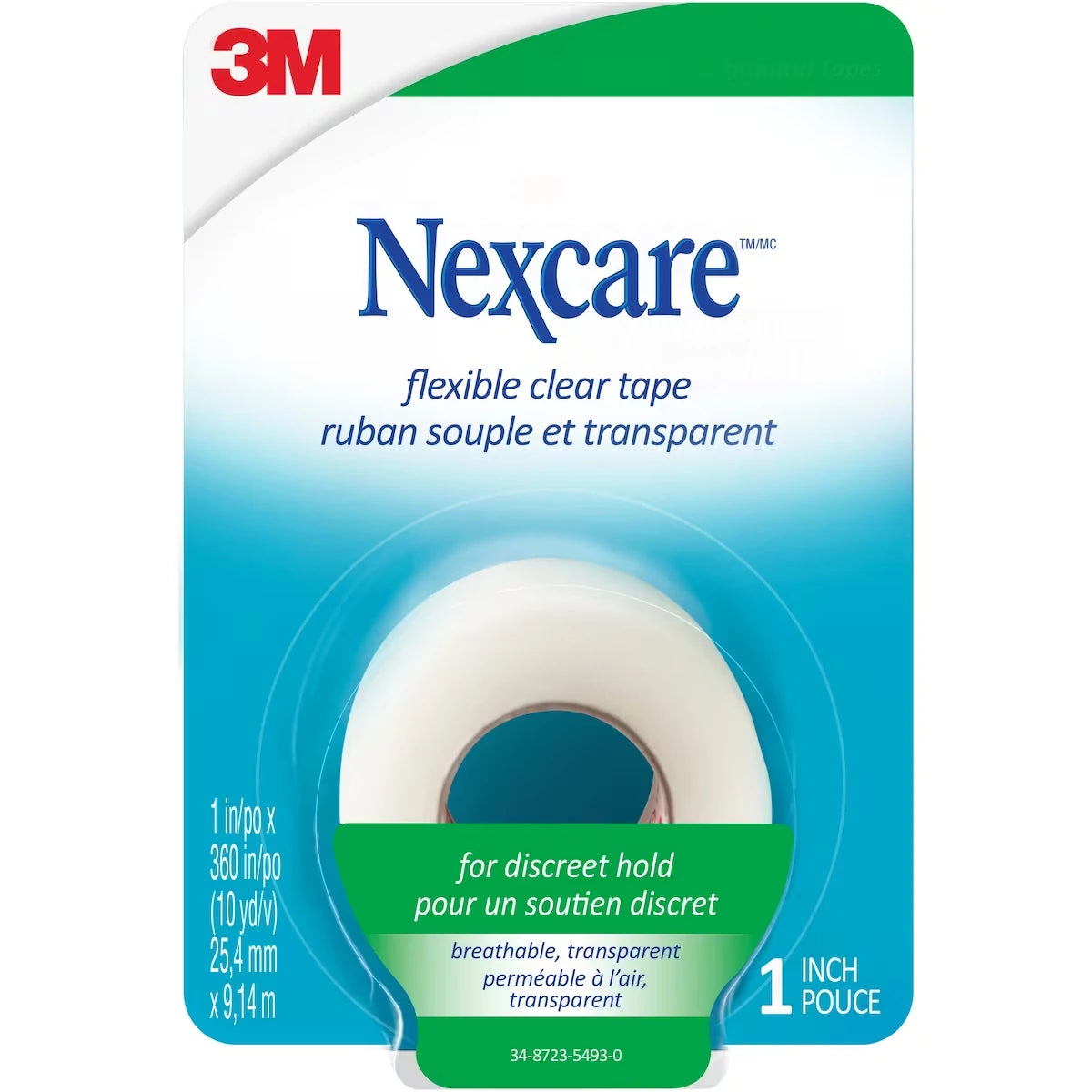Ruban de premiers soins transparent et souple(MC), 771