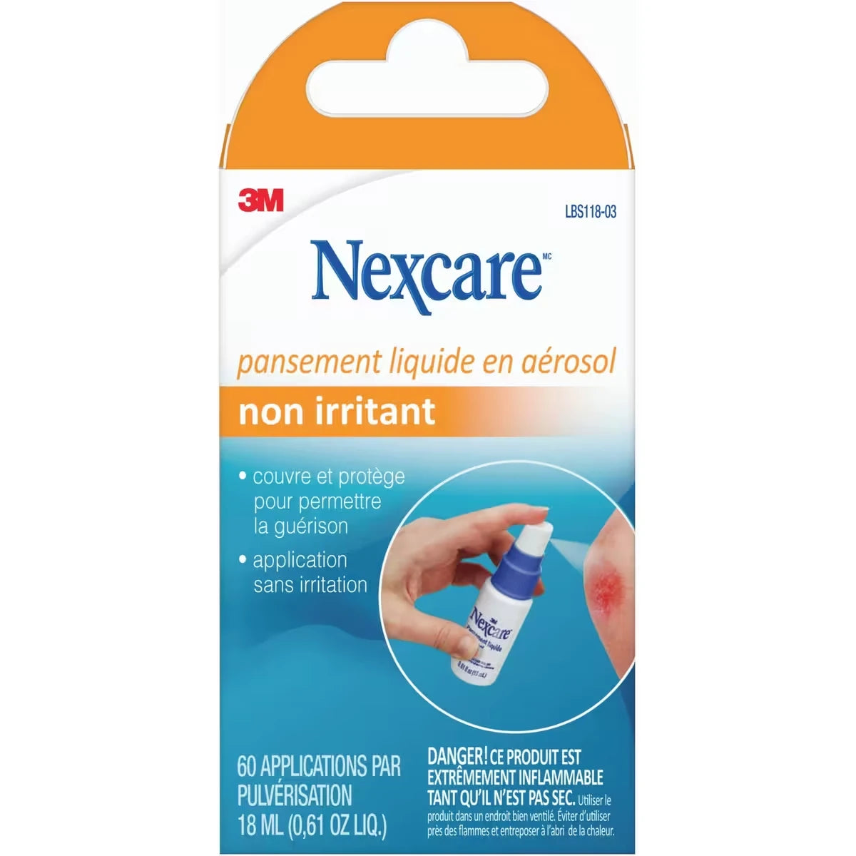 Pansement Liquide En Aerosol