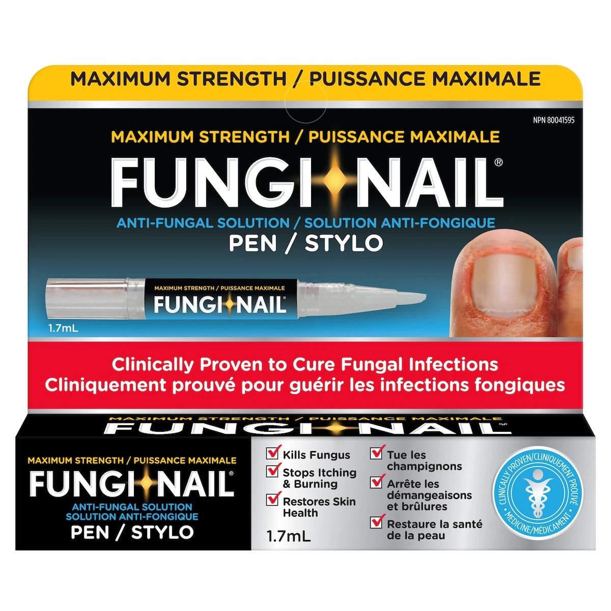 Stylo applicateur anti-fongique