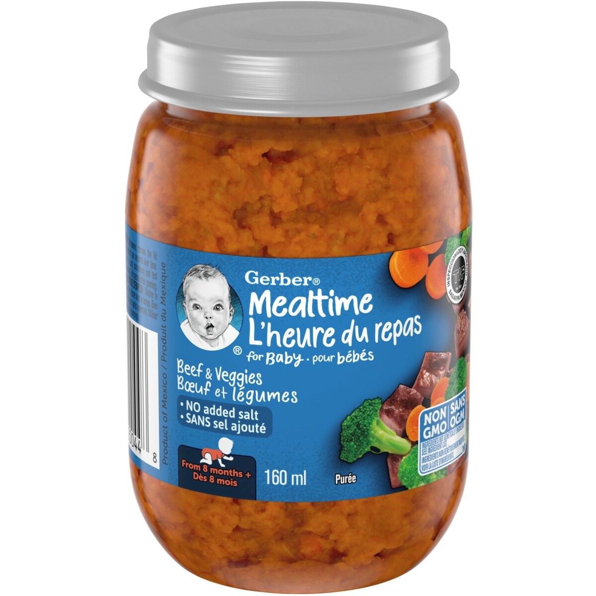 Purée L'Heure Du Repas Bœuf Et Légumes