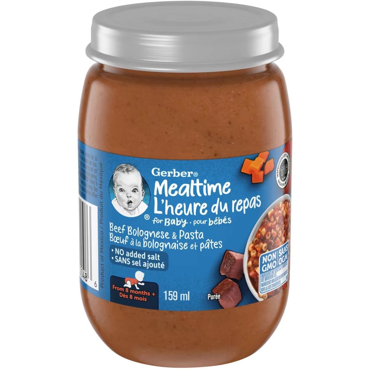 Purée L'Heure Du Repas Bœuf À La Bol. Et Pâtes