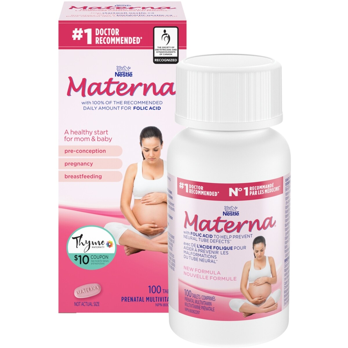 Multivitamines prénatales MATERNA®, 100 comprimés