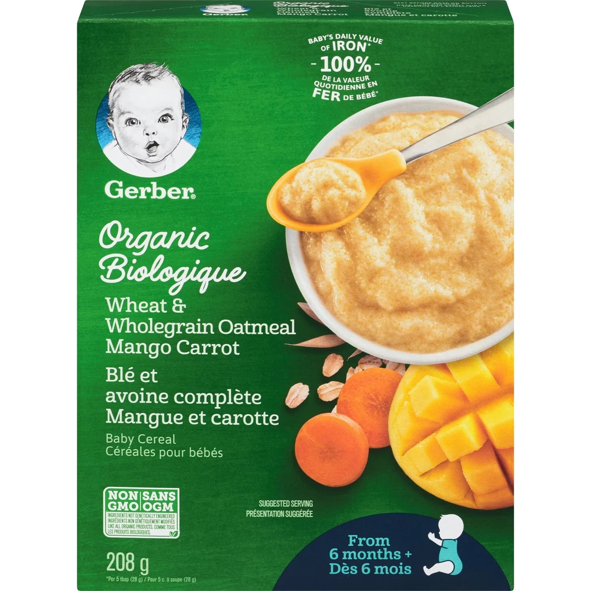 Céréale Biologique - Mangue Carotte